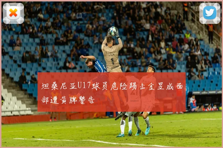 坦桑尼亚U17球员危险踢击金昱成面部遭黄牌警告