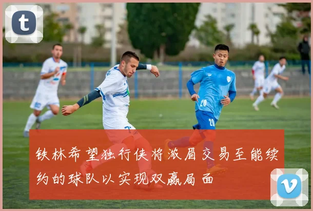 铁林希望独行侠将浓眉交易至能续约的球队以实现双赢局面